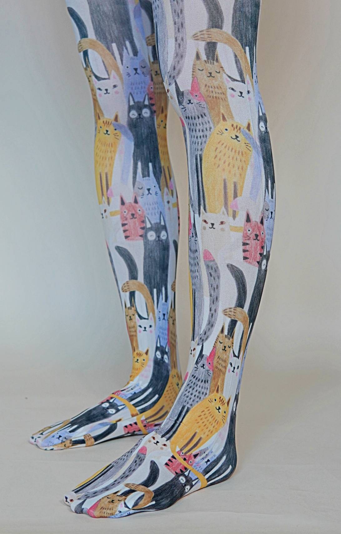 6411 patterned tights419