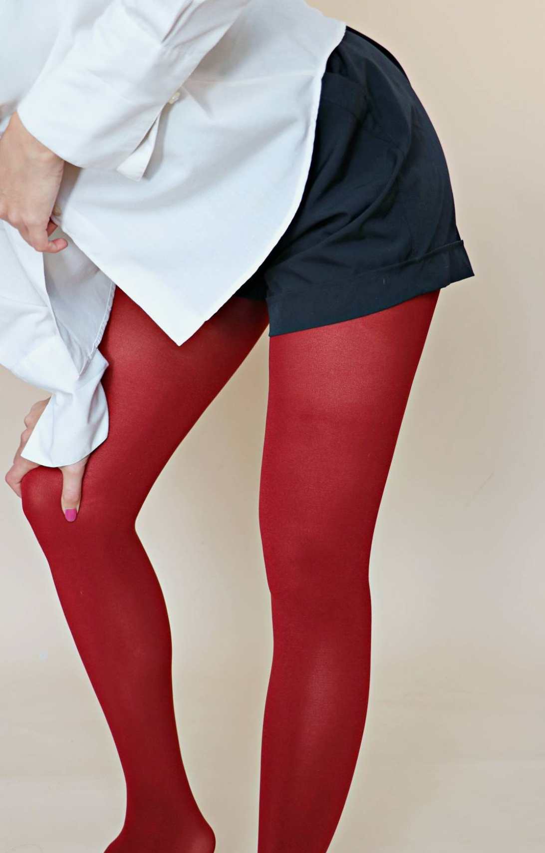 2191 scarlet red colors tights tabbisocks made in japan