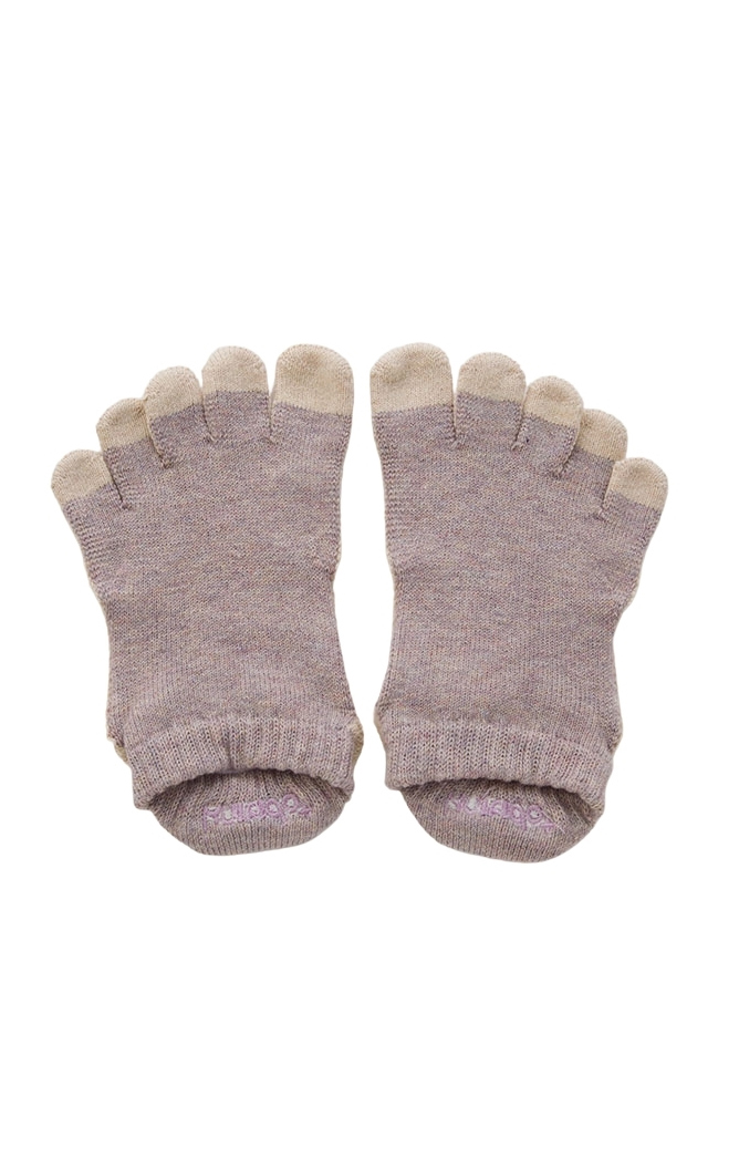 5190 purple toesox grip toe socks