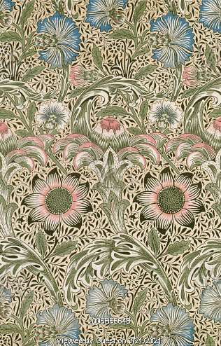 5362 corn cockle by william morris