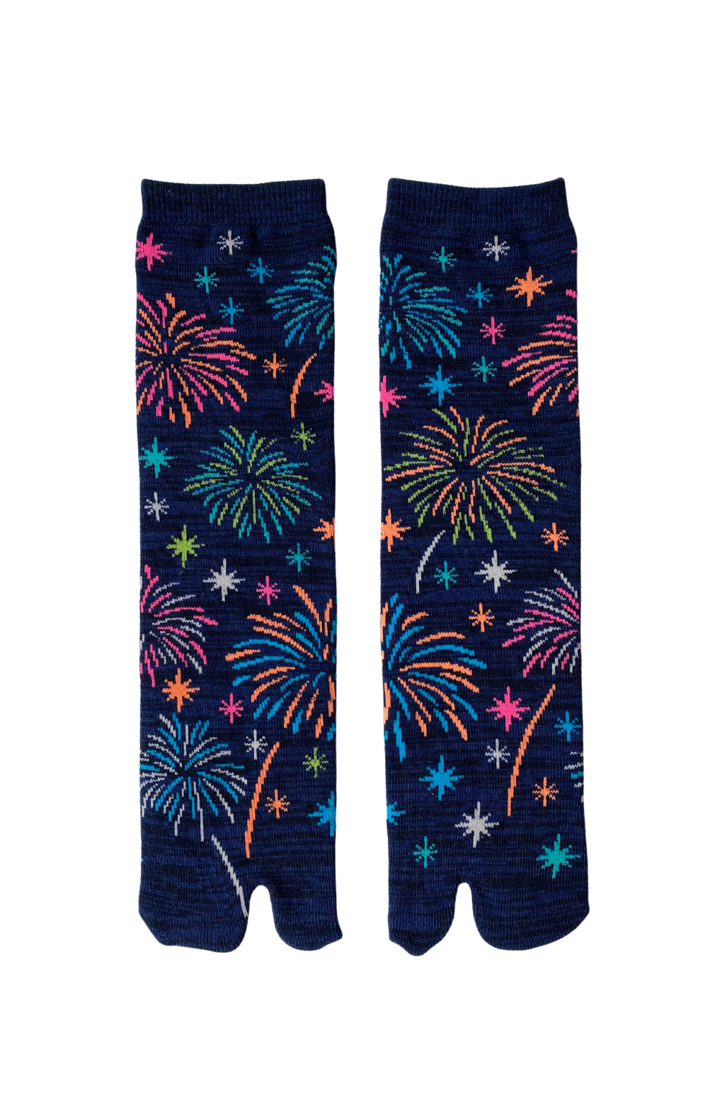 5440 hanabi fire works tabi toe socks