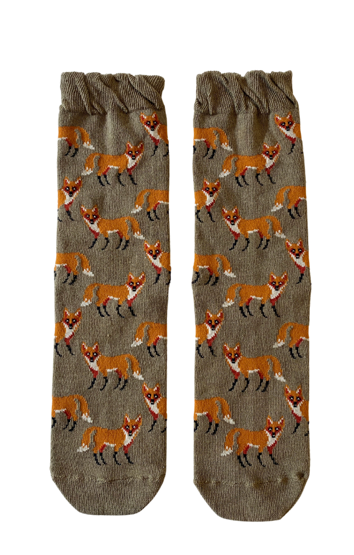 5692 5396 foxy gift socks holiday christmas tabbisocks